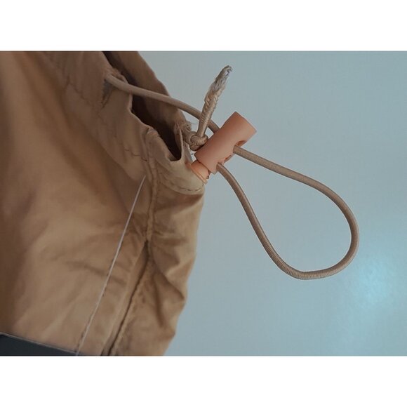 New Refuge Retro Slouchy Oversized Grunge Parachute Pants Light Cinnamon Size L - Picture 5 of 9